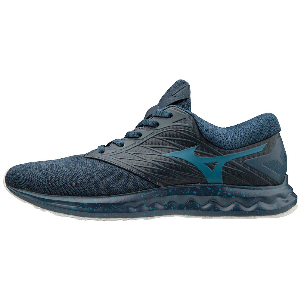 Panske Bezecke Topanky Mizuno WAVE POLARIS Tyrkysové/Modre/Zlate Vypredaj ZVST90374